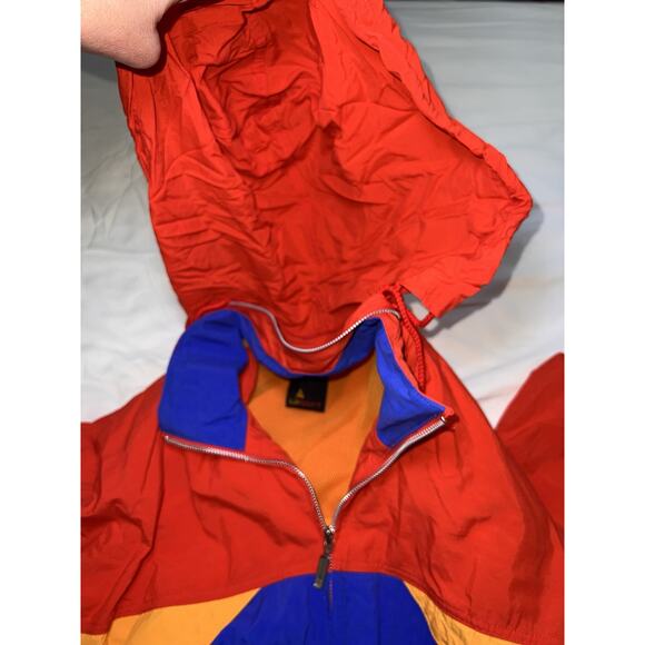Liz Sport Windbreaker Jacket Women's Size Small Color lock 80s Packable Hood NWT - Picture 16 of 16